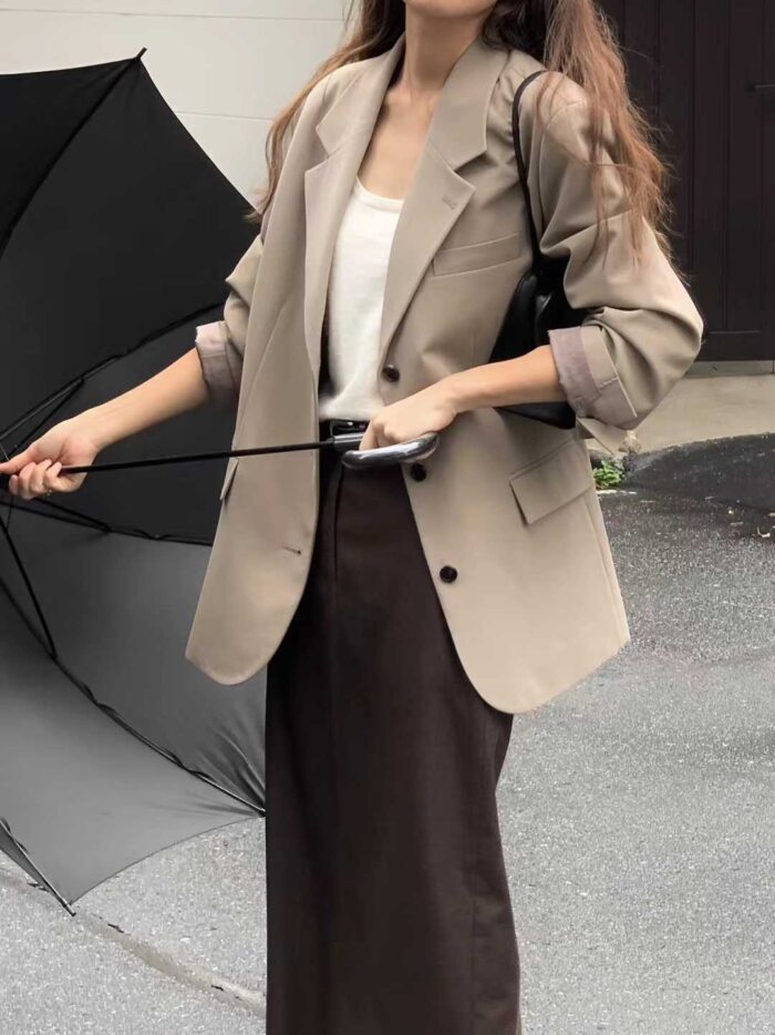 ounce wool boxy jacket(2colors) - 画像 (2)