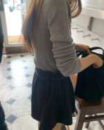 ounce boat neck rib wholega knit(4colors) - 画像 (6)