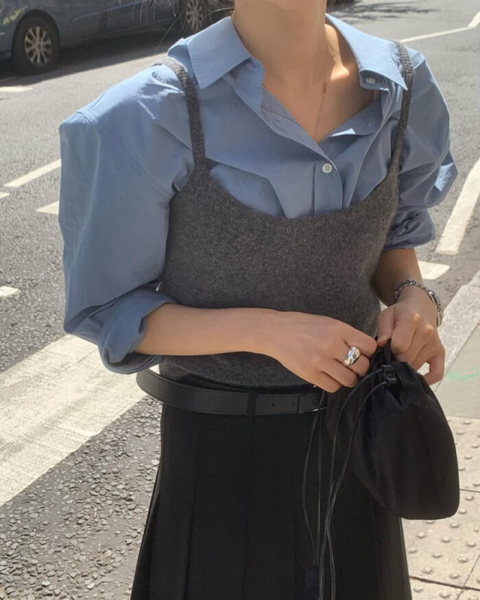 ounce easy cotton shirt(4colors) - 画像 (4)