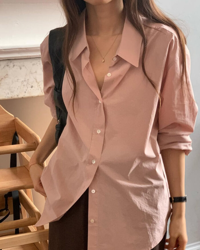 ounce easy cotton shirt(4colors) - 画像 (11)