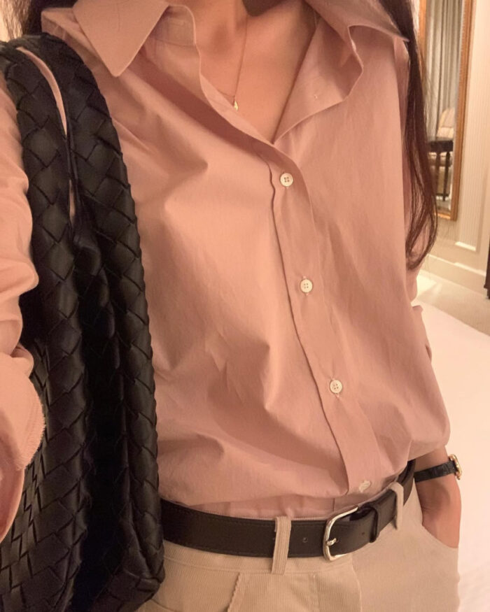 ounce easy cotton shirt(4colors) - 画像 (3)