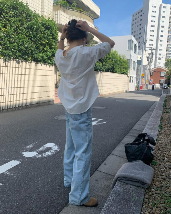 ounce easy cotton shirt(4colors) - 画像 (7)
