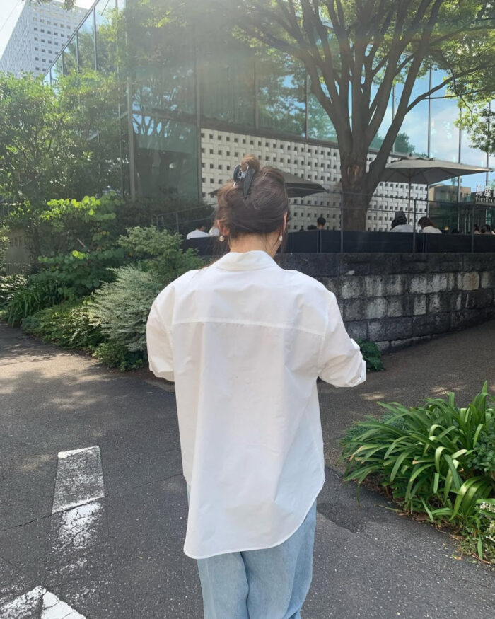ounce easy cotton shirt(4colors) - 画像 (6)