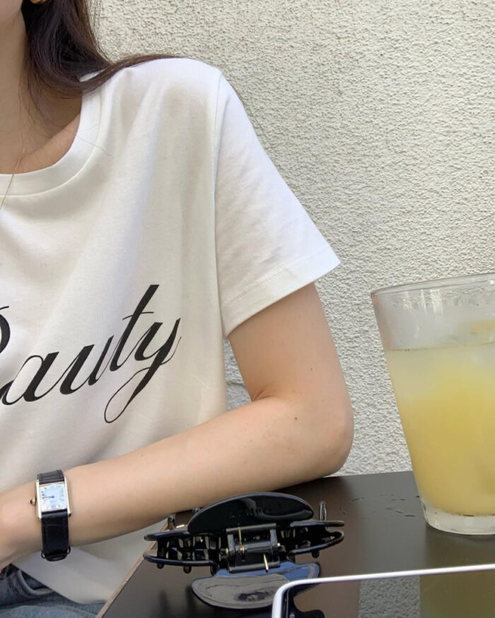 ounce beauty tee(2colors) - 画像 (6)