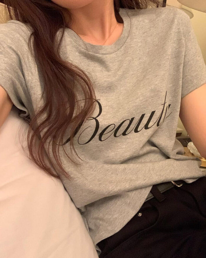 ounce beauty tee(2colors) - 画像 (2)