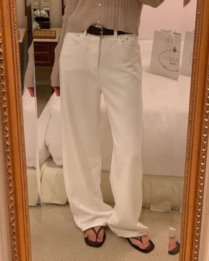 ounce light wide pants(2colors) - 画像 (4)