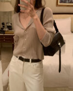 ounce light wide pants(2colors) - 画像 (3)