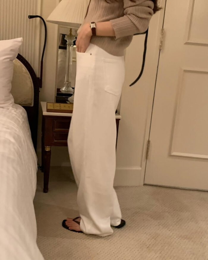 ounce light wide pants(2colors) - 画像 (8)