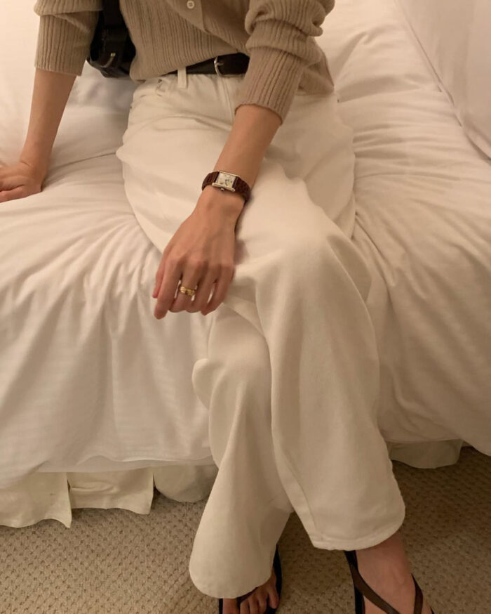 ounce light wide pants(2colors) - 画像 (6)