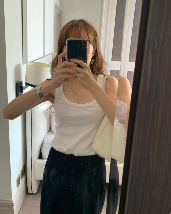 ounce maxi string skirt(2colors) - 画像 (11)