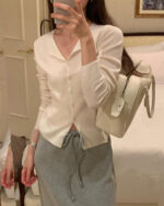 ounce maxi string skirt(2colors) - 画像 (3)