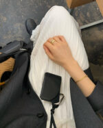 ounce machi pleats skirt(2colors) - 画像 (3)