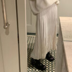 ounce machi pleats skirt(2colors)