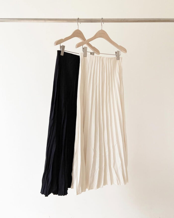 ounce machi pleats skirt(2colors) - 画像 (11)