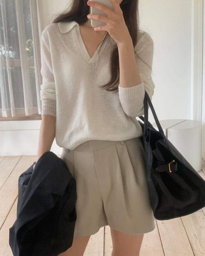 ounce wool toff shorts(2colors) - 画像 (1)