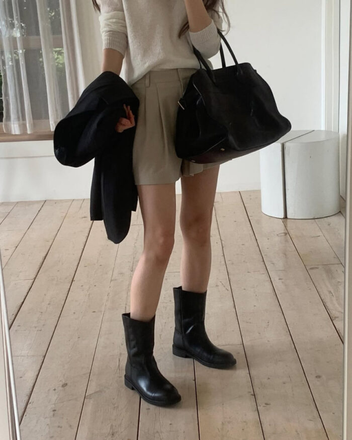 ounce wool toff shorts(2colors) - 画像 (4)
