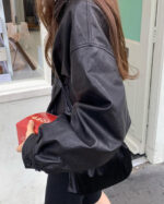 ounce lambskin leather blouson - 画像 (2)