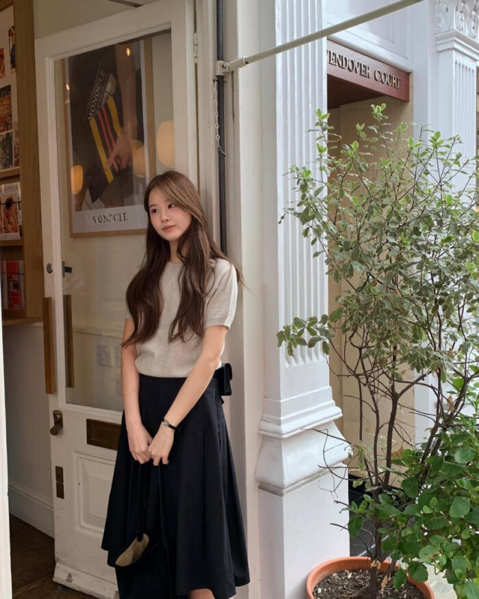 ounce pocket pleats skirt(2colors) - 画像 (13)