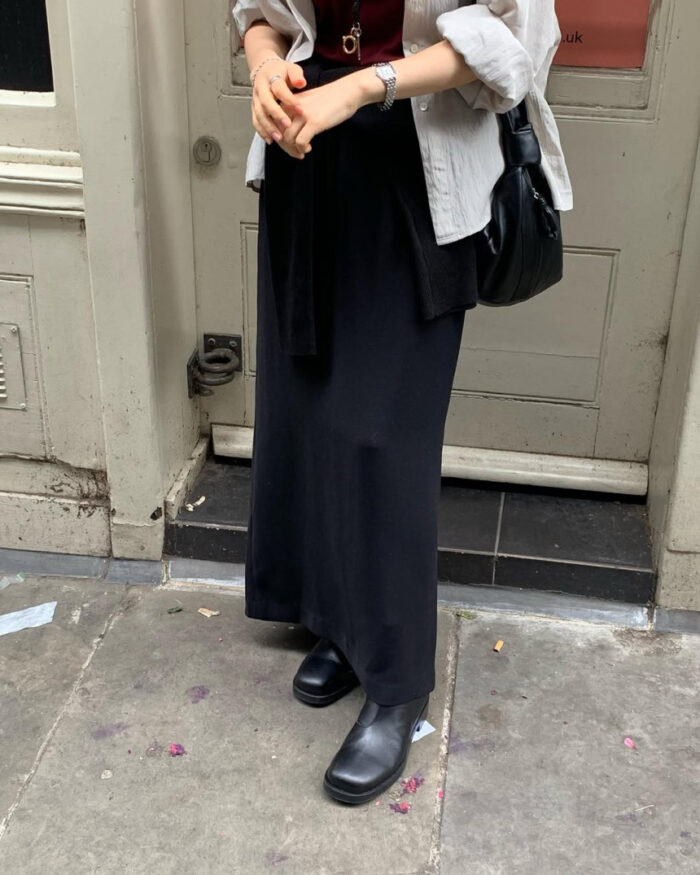 ounce if maxi skirt - 画像 (1)