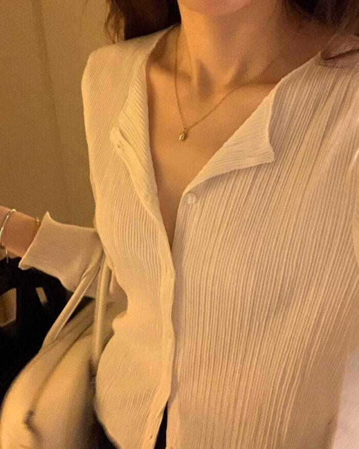 ounce simon pleats cardigan(3colors) - 画像 (4)