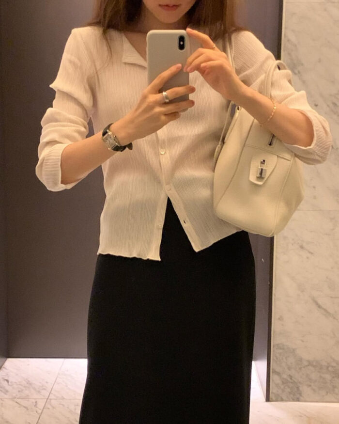 ounce simon pleats cardigan(3colors) - 画像 (5)