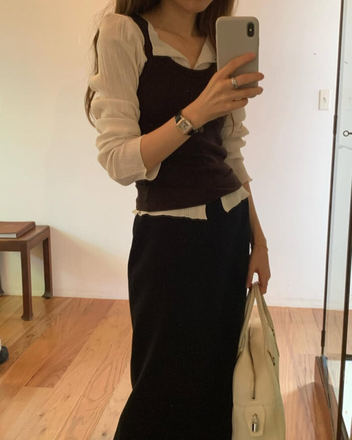 ounce simon pleats cardigan(3colors) - 画像 (6)