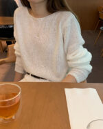 ounce haze mohair knit(2colors) - 画像 (3)