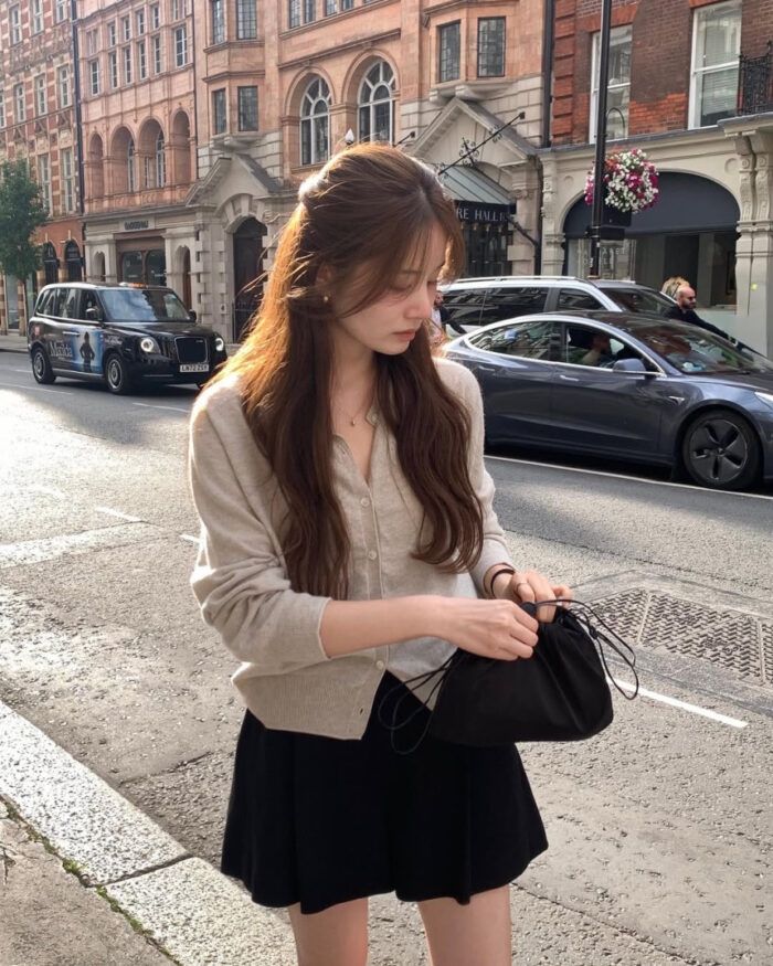 ounce round wholegar cardigan(4colors) - 画像 (10)