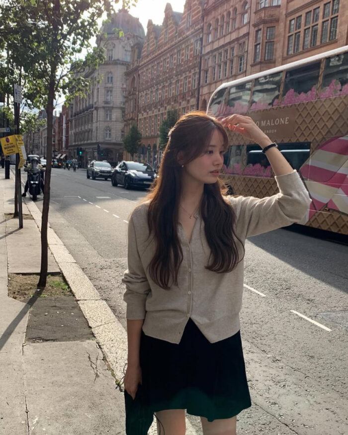 ounce round wholegar cardigan(4colors) - 画像 (11)
