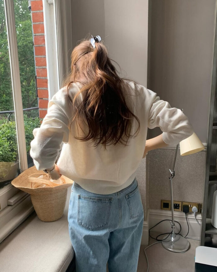 ounce round wholegar cardigan(4colors) - 画像 (9)