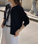ounce round wholegar cardigan(4colors) - 画像 (4)