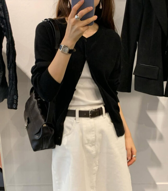 ounce round wholegar cardigan(4colors) - 画像 (21)