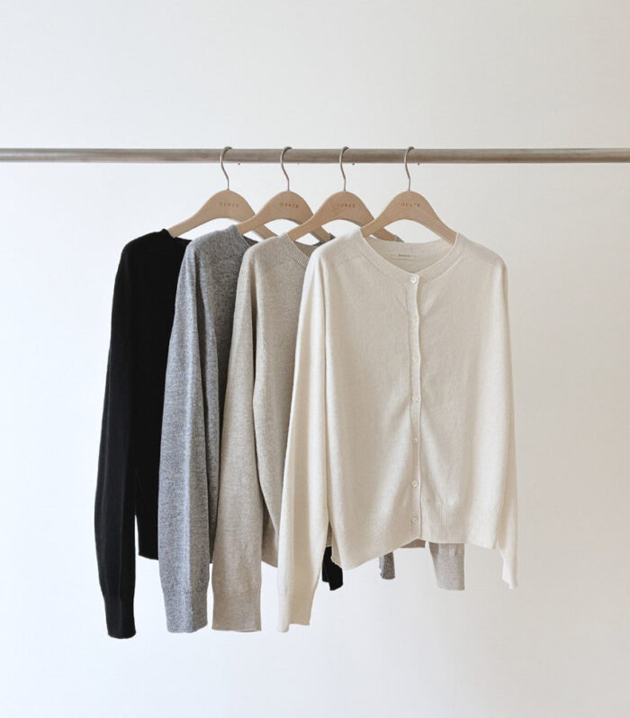 ounce round wholegar cardigan(4colors) - 画像 (22)