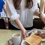 ounce bone lace blouse(2colors)