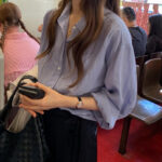 ounce from silky shirt(3colors)