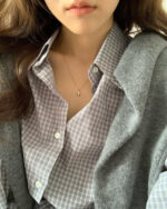 ounce marron check shirt(2colors) - 画像 (4)