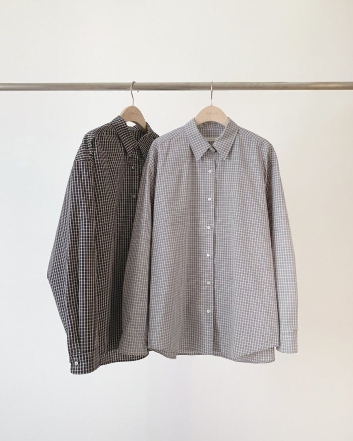ounce marron check shirt(2colors) - 画像 (17)