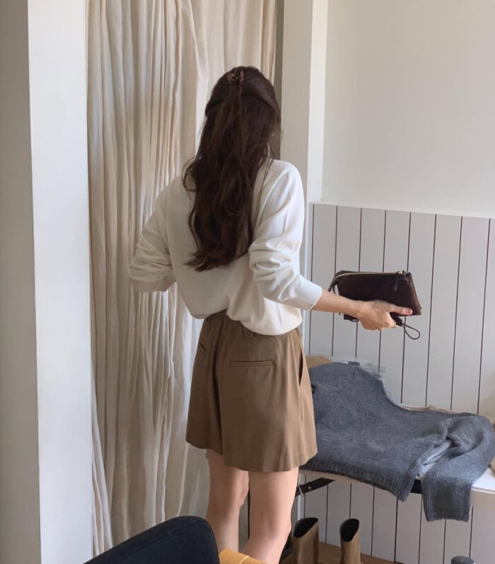 ounce plum banding shorts(2colors) - 画像 (5)