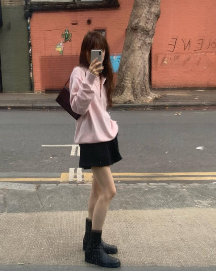 ounce cashmere collar wholega knit(3colors) - 画像 (10)