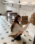 ounce cashmere collar wholega knit(3colors) - 画像 (14)