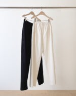 ounce wide banding cotton pants(2colors) - 画像 (9)