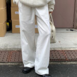 ounce wide banding cotton pants(2colors)