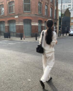 ounce wide banding cotton pants(2colors) - 画像 (6)