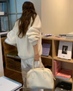 ounce wide banding cotton pants(2colors) - 画像 (3)