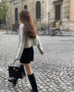 ounce alpaca tweed cardigan(2colors) - 画像 (7)