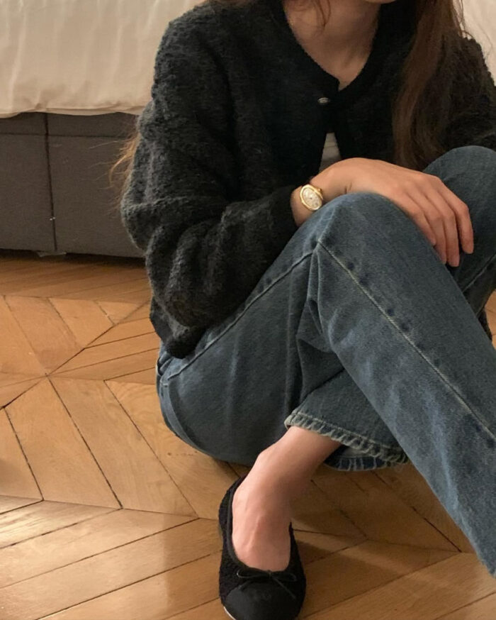 ounce alpaca tweed cardigan(2colors) - 画像 (10)