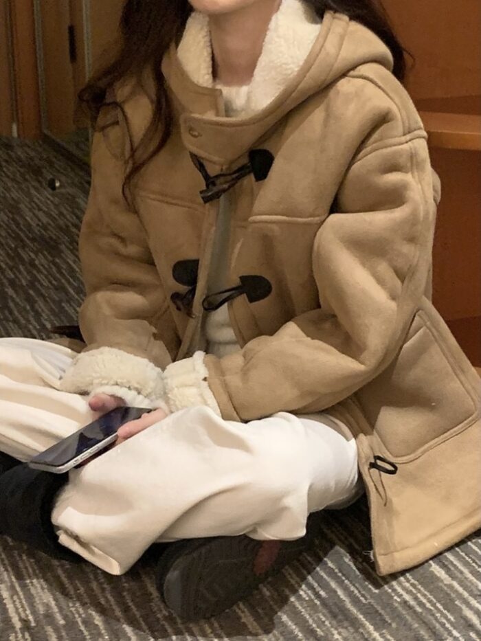 ［即納］plain duffle coat - 画像 (1)