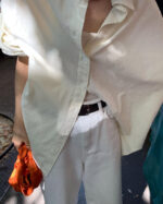 ounce corduroy boxy shirt(2colors) - 画像 (6)