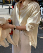ounce corduroy boxy shirt(2colors) - 画像 (2)