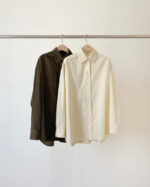 ounce corduroy boxy shirt(2colors) - 画像 (27)